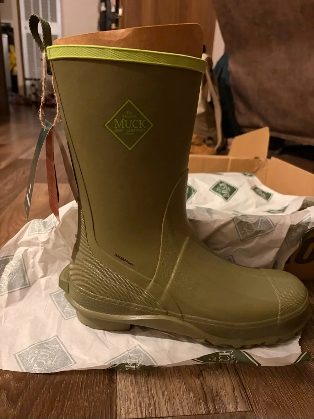 Muck Men’s Harvester mid rubber boot